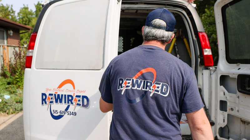 Rewired Iowa electrician Des Moines