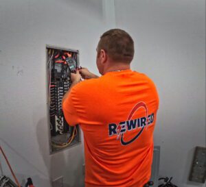 Rewired Iowa, electrical panel install, Grimes, 2025,