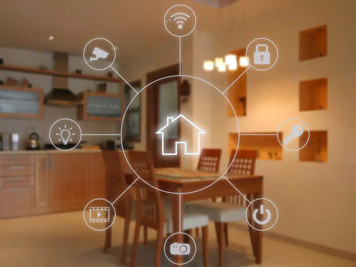 Rewired Iowa smart home wiring example