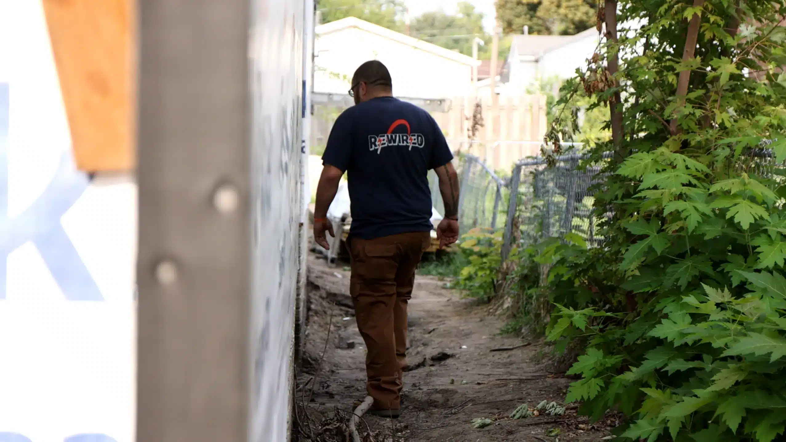On-call electrician responding to an emergency service call