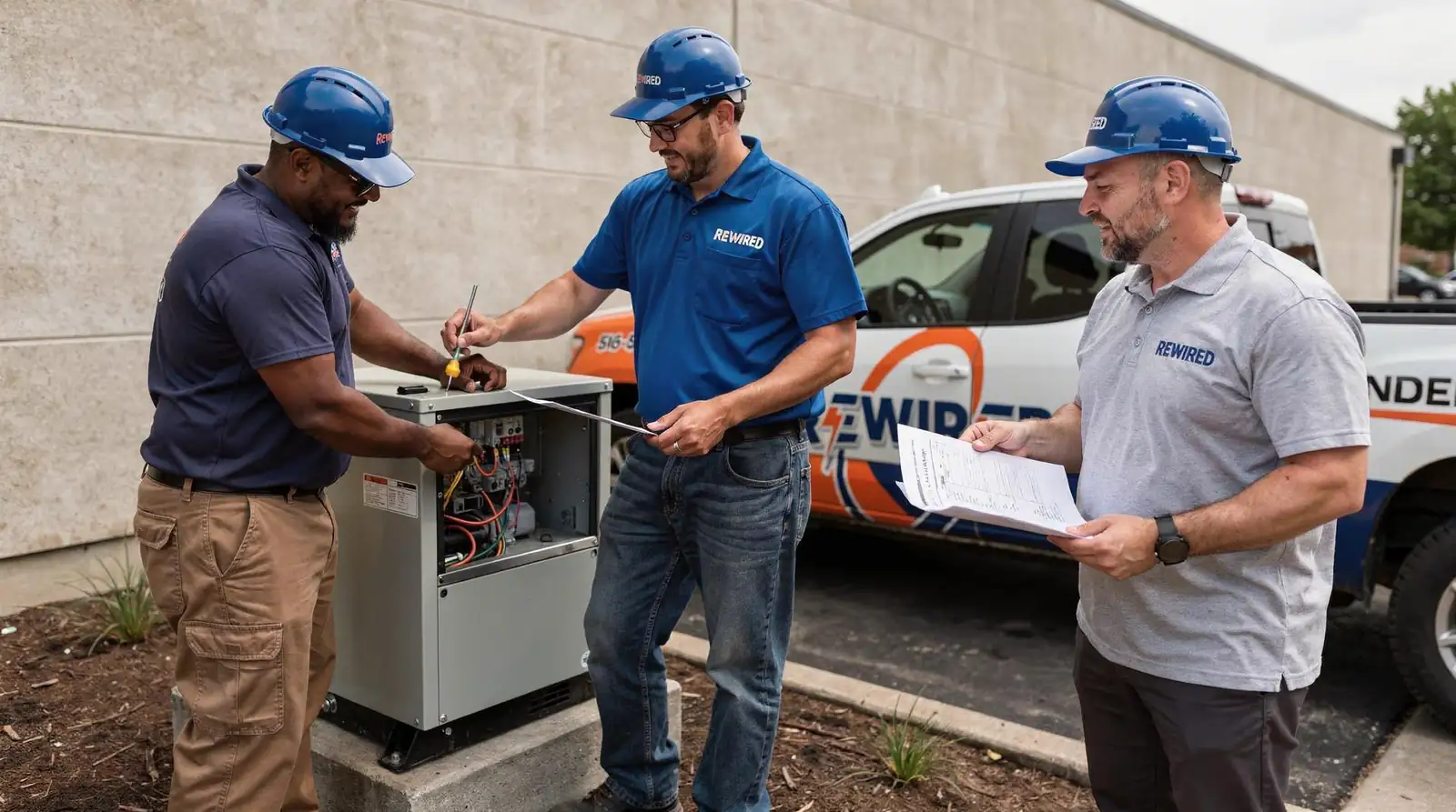 Rewired Iowa backs its electrical work with a 5-year workmanship guarantee, giving commercial clients long-term