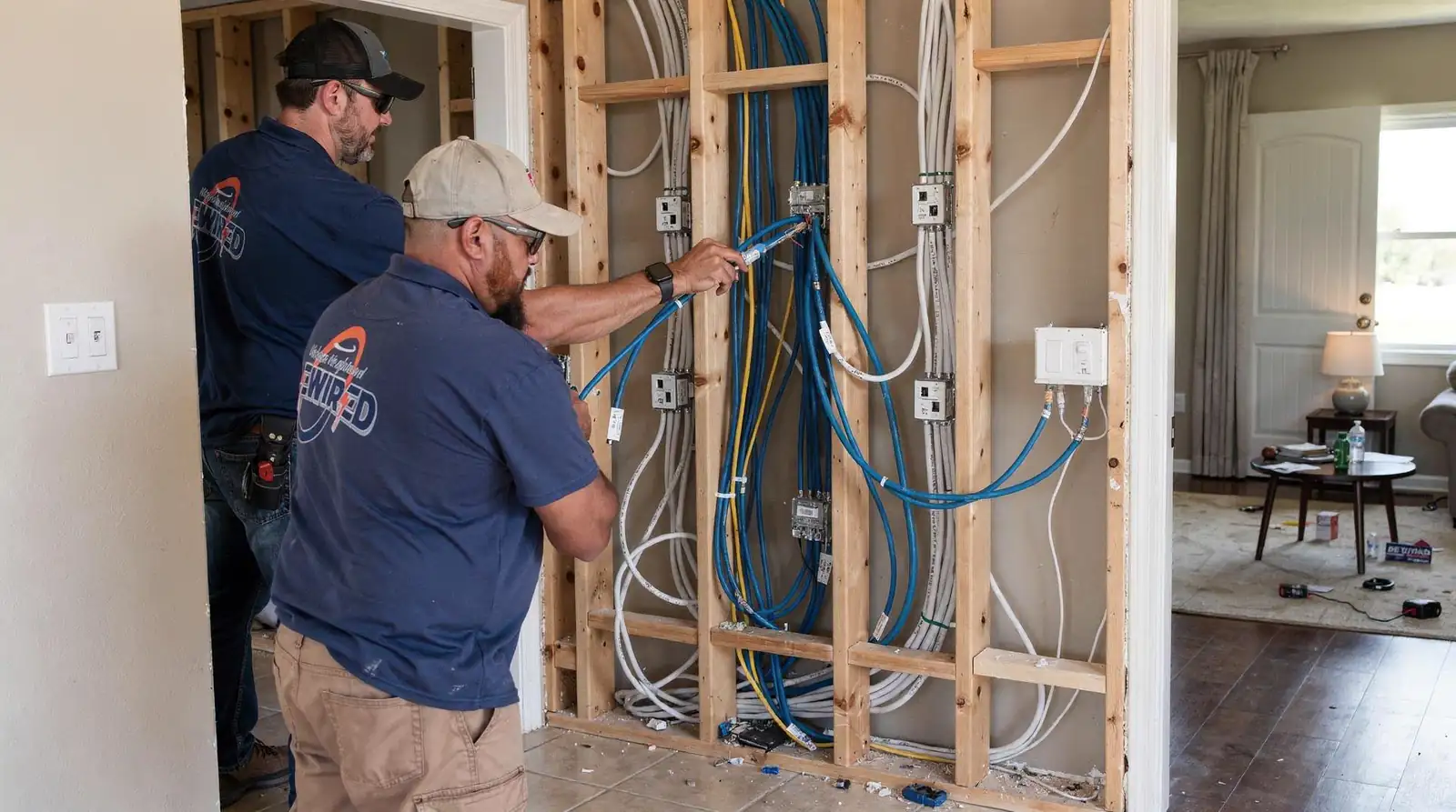 Homeowners with open wall access during a renovation should run at least CAT-6 cable throughout