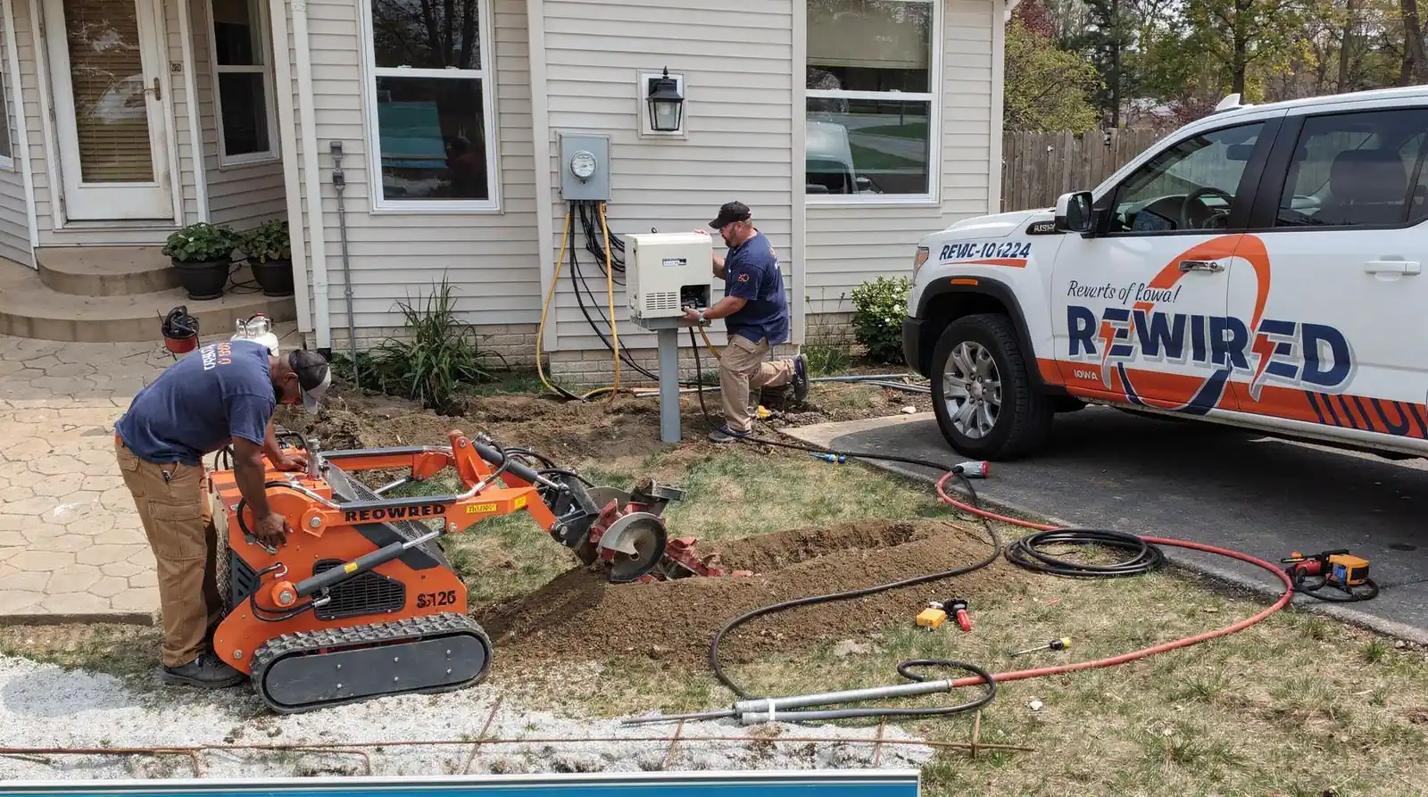 Rewired Iowa is a family-owned electrical company with almost two decades of experience serving area