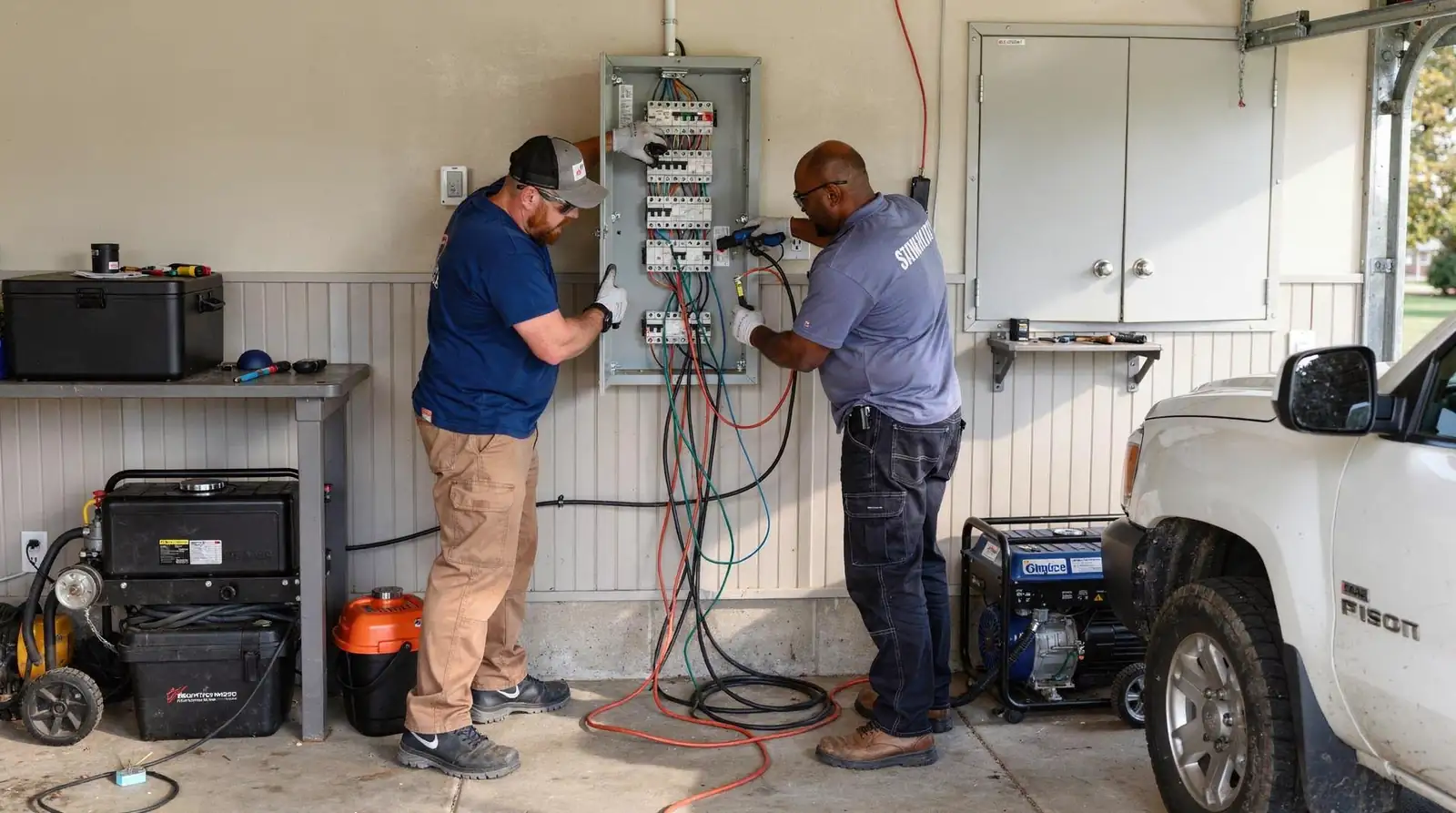 Licensed electricians with documented local experience should handle any panel upgrade homeowners