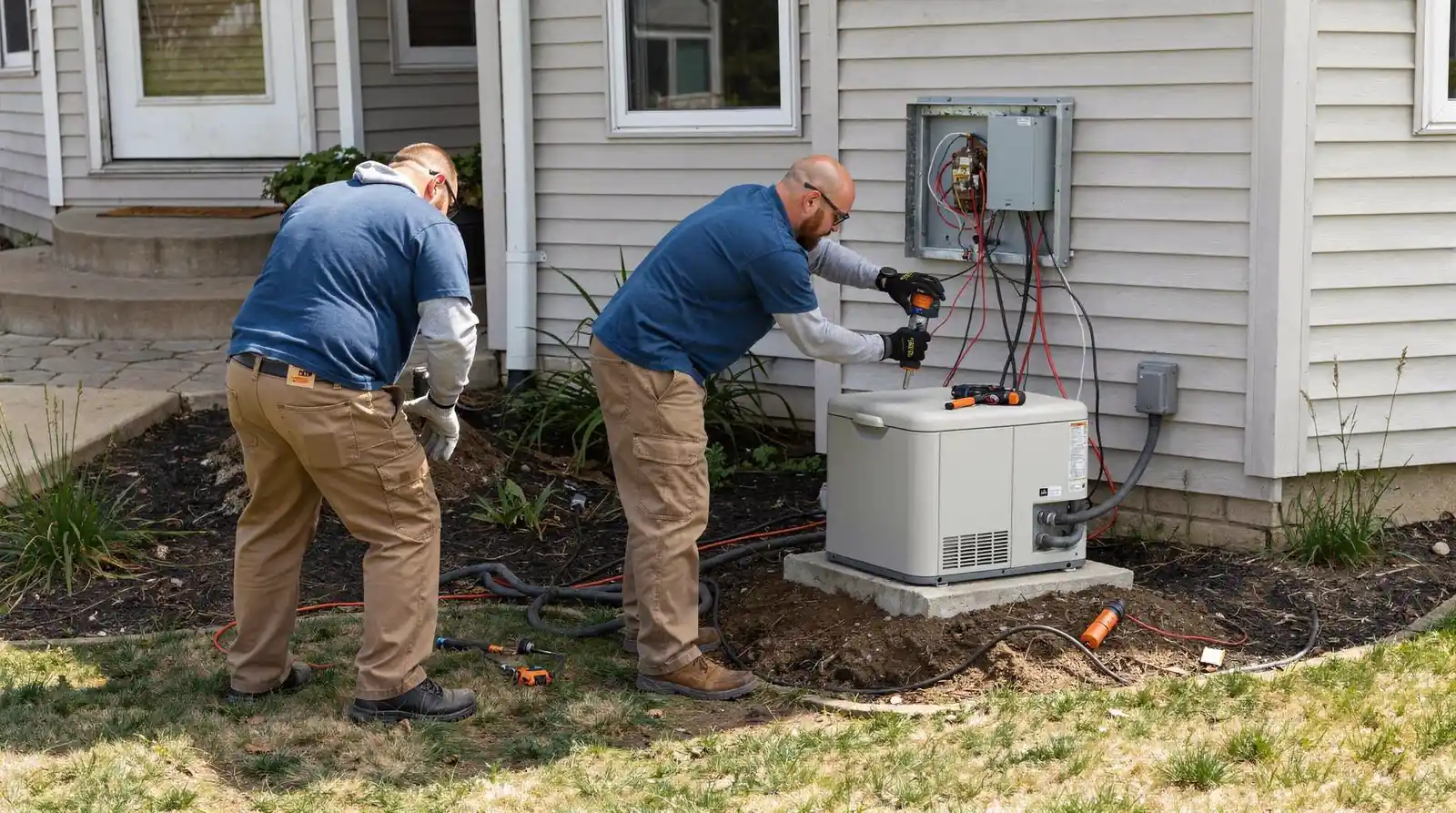 A licensed electrical contractor with documented credentials. A strong local track record should handle any